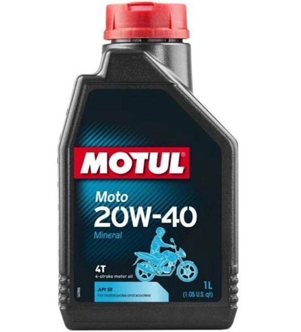 Motul Moto 20W-40 4T 1 lt Motosiklet Yağı - Image 1