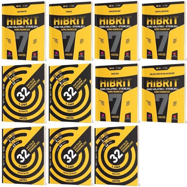 Hız 2025 7. Sınıf Tüm Dersler Hibrit Konu Anlatımlı Soru + 36 Haftalık Deneme Seti 11 Kitap - Hız Yayınları - Image 1