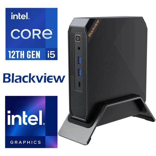 Blackview MP200 Intel Core i5-12450H 16GB 512GB SSD Windows 11 Pro Mini PC MP20016512I5 - Image 1