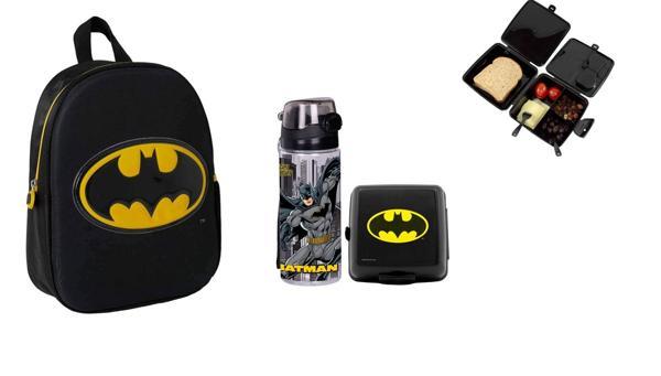 Batman Anaokulu Çantası SETİ (3 PARÇA) - Image 1