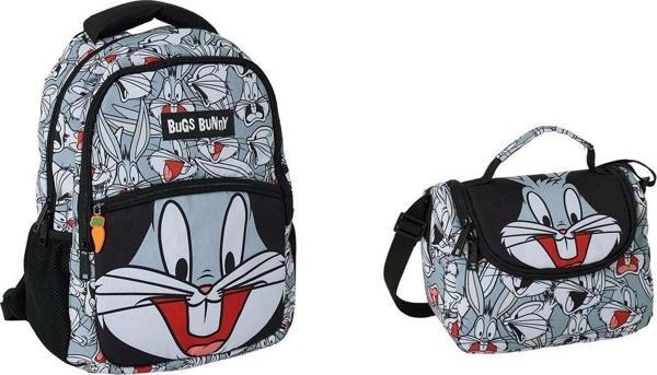 Looney Tunes Bugs Bunny Okul Çantası ve Beslenme Çantası - Image 1