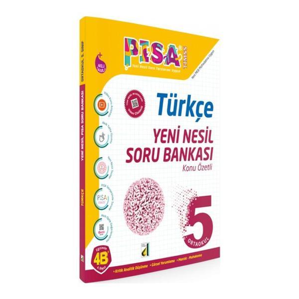 Damla Yayınları 5. Sınıf Pisa Türkçe Yeni Nesil Soru Bankası - Damla Yayınevi - Image 1