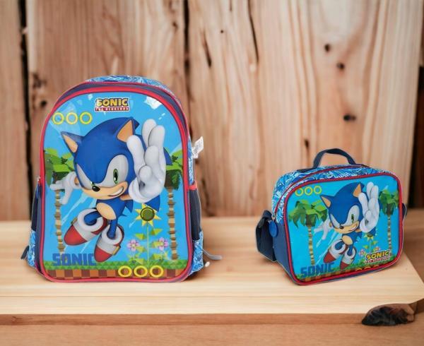 Sonic llkokul Çantası Ve Beslenme Çantası - Image 1