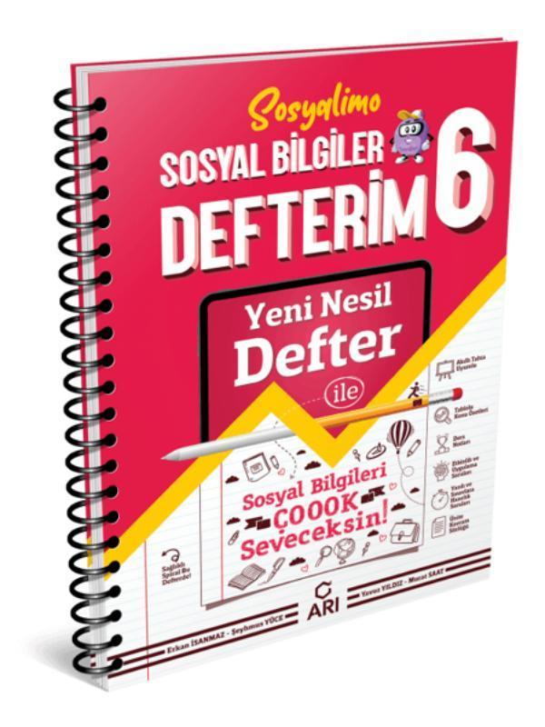 Arı Yayınları 6. Sınıf Sosyal Bilgiler Sosyalimo Defterim  - Arı Yayıncılık - Image 1