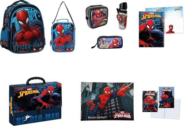 Spiderman Ilkokul Çantası Loft Stand Tall (10 PARÇA MEGA SET) - Image 1