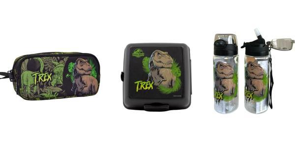 Jurassic World Kalem Çantası,Beslenme Kabı ve Su Matarası - Image 1