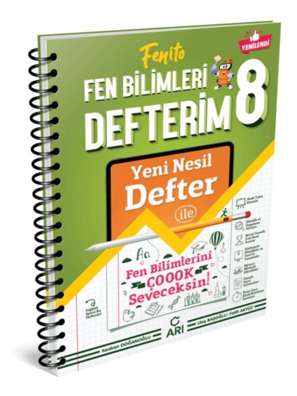 Arı Yayınları 8. Sınıf Fen Bilimleri Fenito Defterim  - Arı Yayıncılık - Image 1