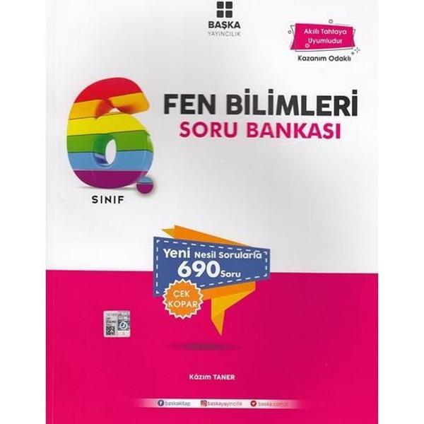 Başka Yayınları 6. Sınıf Fen Bilimleri Soru Bankası - Başka Yayıncılık - Image 1