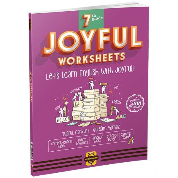 Bee Publishing 7. Sınıf English Joyful Worksheets - Bee Publishing Yayınları - Image 1