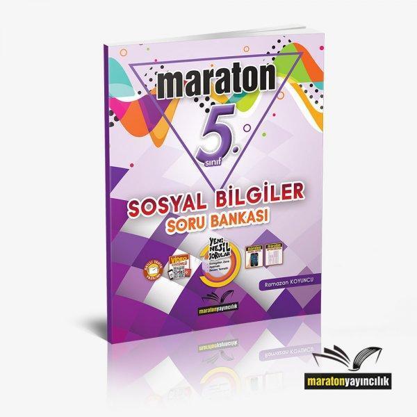 Maraton Yayınları 5. Sınıf Sosyal Bilgiler Soru Bankası - Image 1