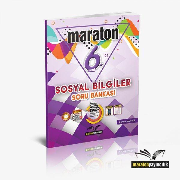 Maraton Yayınları 6. Sınıf Sosyal Bilgiler Soru Bankası - Image 1