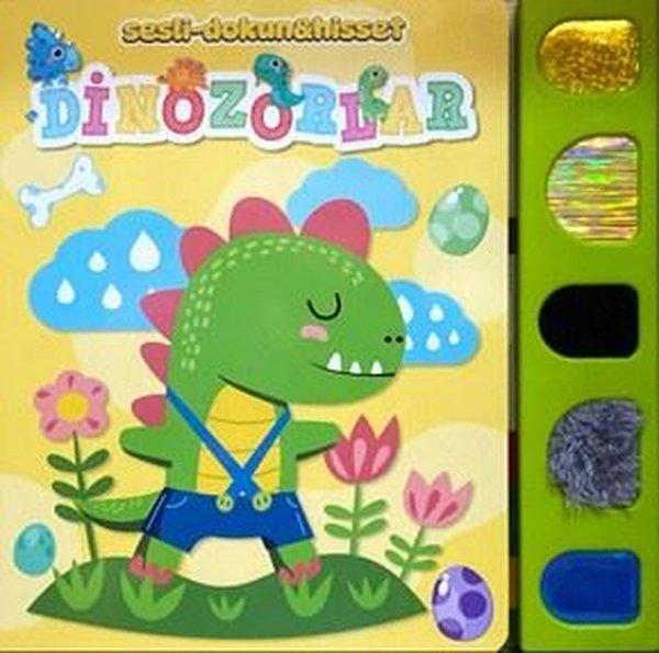 Dinozorlar - Sesl i -Dokun&Hisset - Net Çocuk Yayınları Yayınevi - Image 1
