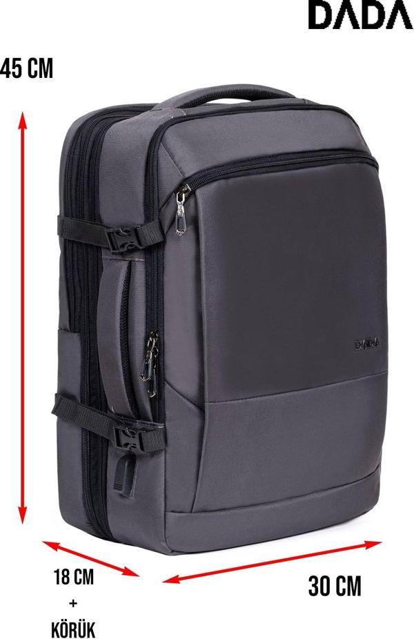Dada Laptop Sırt Ve Seyahat Çantası 40 Litre Geniş İç Hacim 15,6 İnç Su Geçirmez Kumaş Çanta 012 - Image 1