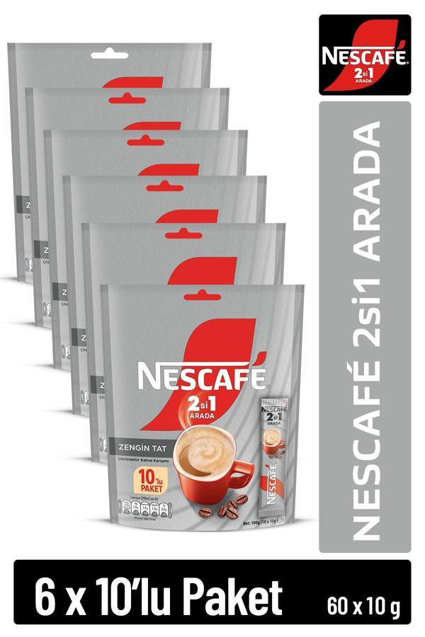 Nescafé 2si1 Arada 10'lu Çoklu Paket 10x6 - Image 1