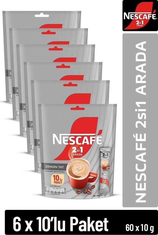 Nescafé 2si1 Arada 10'lu Çoklu Paket 10x6 - Image 1