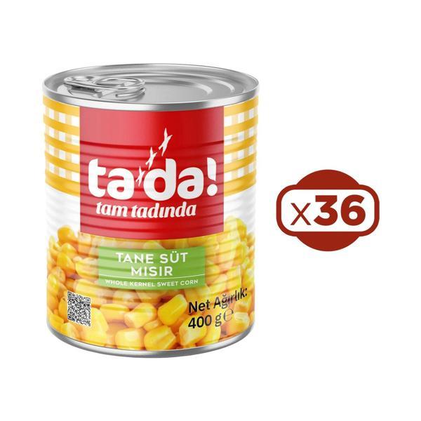Tada Tane Süt Mısır Konservesi 400 gr x 36 Adet - Image 1