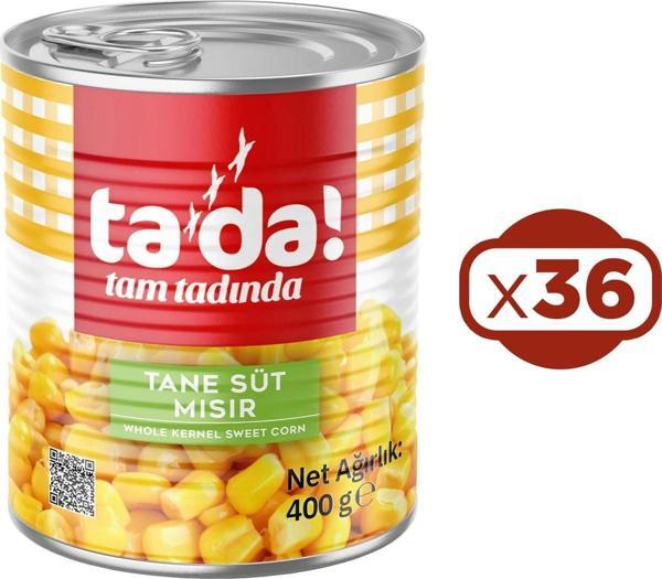 Tada Tane Süt Mısır Konservesi 400 gr x 36 Adet - Image 1
