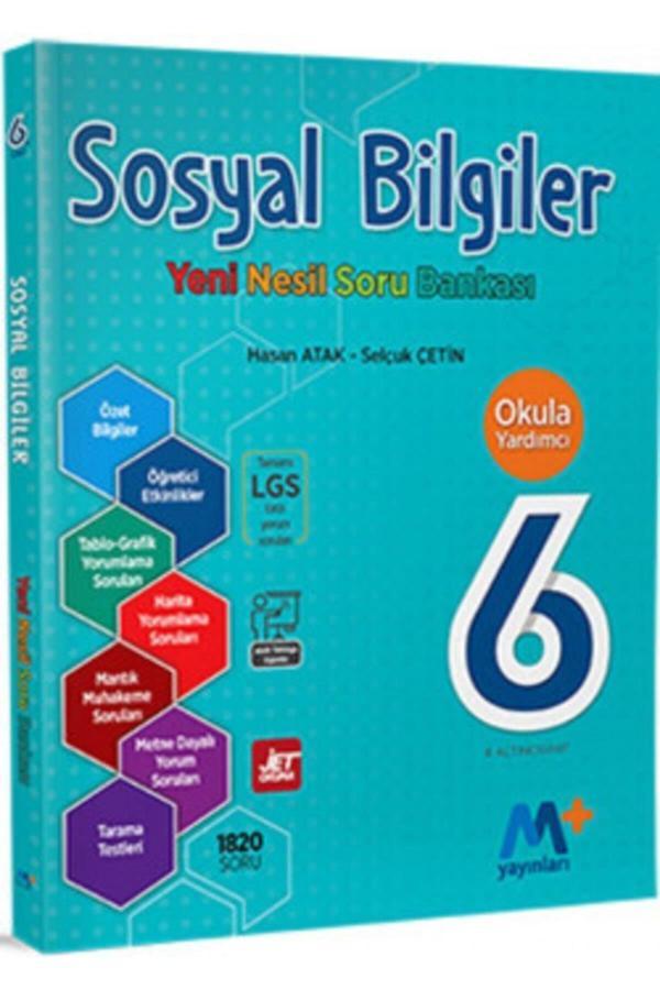 Martı Yayınları 6. Sınıf Sosyal Bilgiler Yeni Nesil Soru Bankası - Image 1
