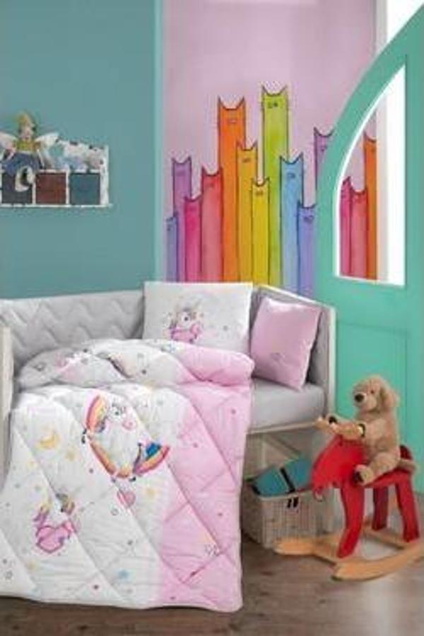 CLASY RANFORCE BEBEK YORGAN PONY V1PEMBE 8696474231058 - Image 1