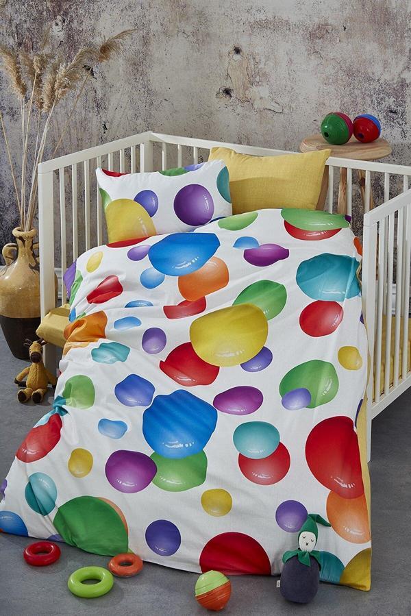 ETEHOMETEX BEBEK NEVRESİM TAKIMI 20600 BALON 8696474000210 - Image 1