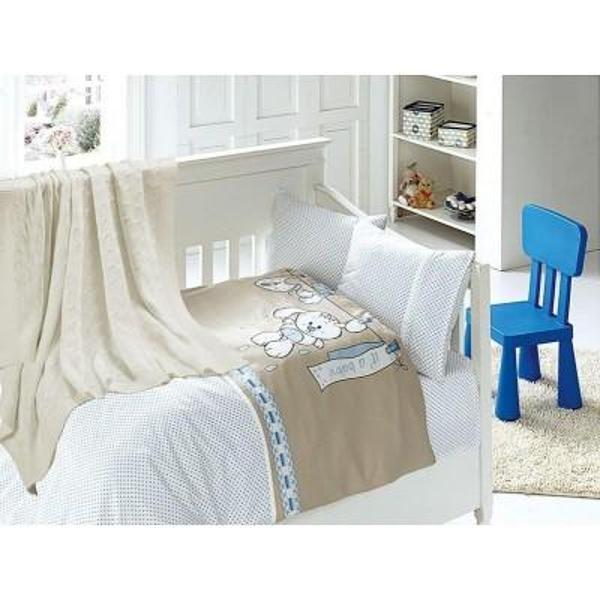 FIRST CHOICE NİRVANA BATTANİYELİ BEBEK SETİ BABY MAVİ 8699297000330 - Image 1