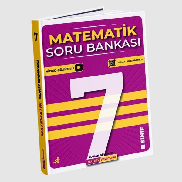 Matsev Yayınları 7. Sınıf Matematik Soru Bankası - Matsev Yayınları - Image 1