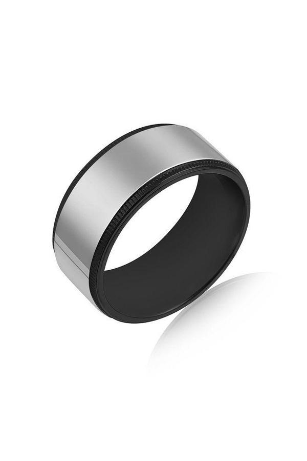 Daniel Klein Erkek Çelik Yüzük DKJ.2.2003-M-2 ( 21 mm iç çap - medium ) - Image 1
