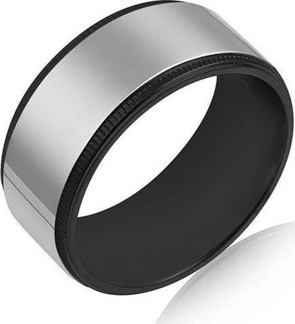 Daniel Klein Erkek Çelik Yüzük Dkj.2.2003-s-2 ( 20 Mm Iç Çap - Small ) - Image 1