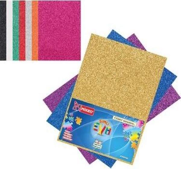 Mikro Yapışkanlı Simli Eva 50X70 - 10Lu - Image 1