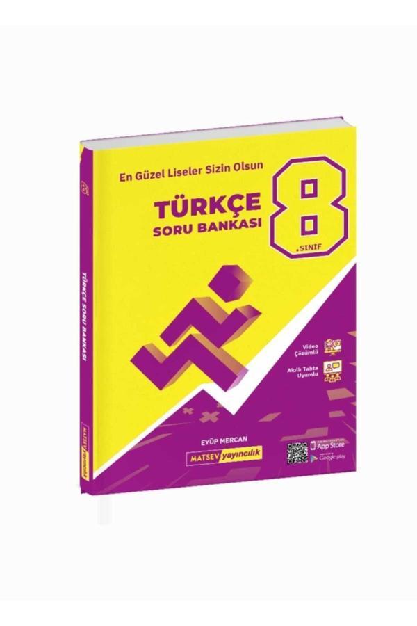 Matsev Yayınları 8.Sınıf Türkçe Soru Bankası - Matsev Yayınları - Image 1