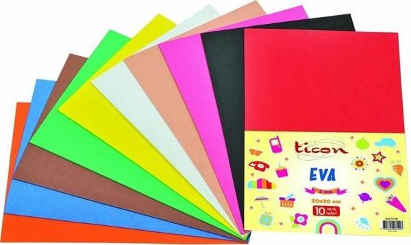 Ticon Eva A4 10Lu Düz Renkli eva - 3 paket - Image 1