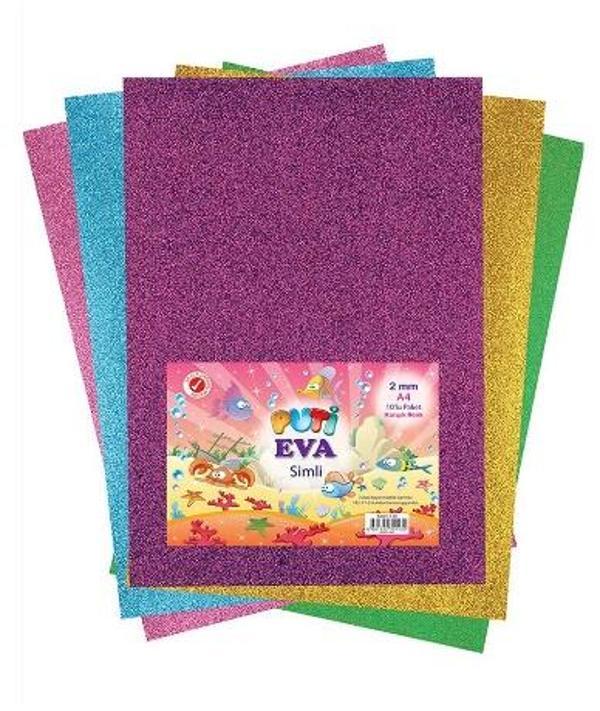 Puti Simli Eva A4 Karışık renk 10Lu - Image 1