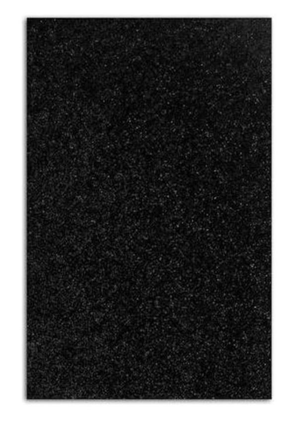 Yapışkanlı Simli Eva 50X70 Siyah Rulo Şeklinde - Image 1