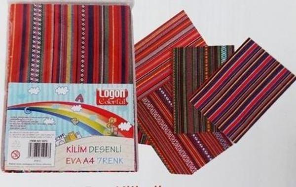 Logon Kilim Desenli Eva A4 10 Lu - Image 1