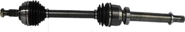 ON AKS KOMPLE SAG CLIO IV 1,5DCI K9K (DIS FREZE:23 IC FREZE:26 UZUNLUK:910MM) - Image 1