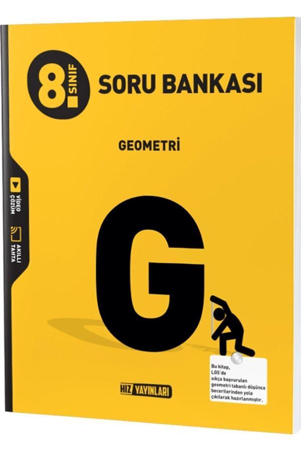 Hız Yayınları 8.Sınıf Geometri Soru Bankası - Hız Yayınları - Image 1