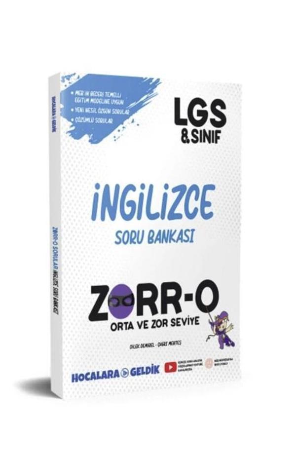 Hocalara Geldik Yayınaları 8. Sınıf İngilizce Zorr-O Soru Bankası - Hocalara Geldik Yayınları - Image 1