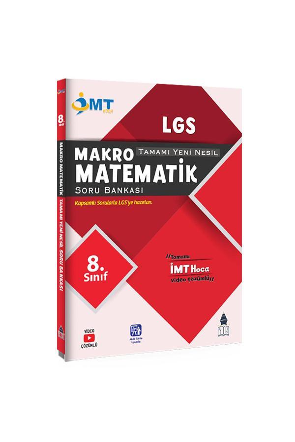 İmt Hoca Yayınları 8. Sınıf Lgs Matematik Makro Tamamı Yeni Nesil Soru Bankası - İMT Hoca Yayınları - Image 1