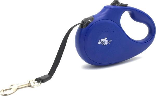 Doggie Master Seri Otomatik Makaralı Köpek Gezdirme 15 kg / 5 M Mavi - Image 1