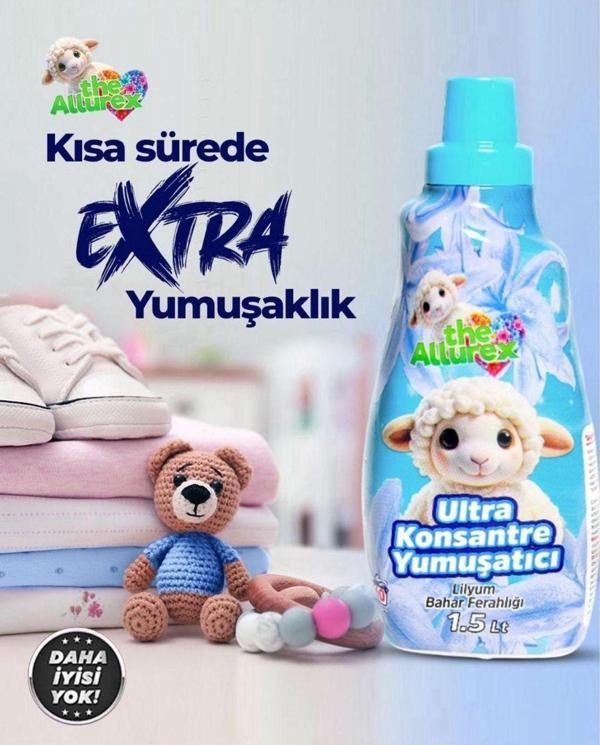 The Allurex Çamaşır Yumuşatıcı Lilyum Ferahlığı 1500 Ml 1 Li - Image 1