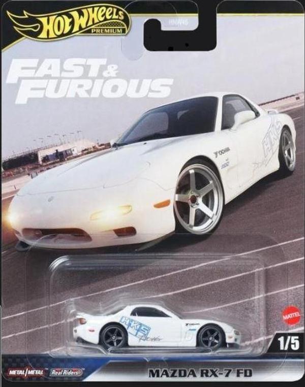 Hot Wheels Premium Fast & Furious Mazda RX-7 FD HNW46 JBL93 - Image 1