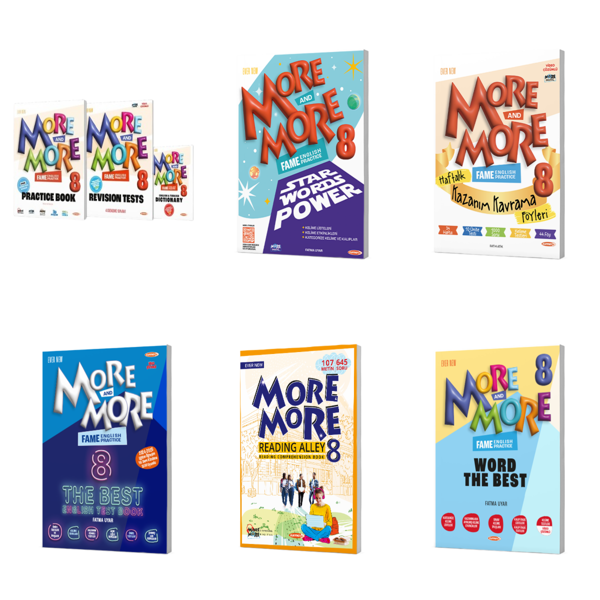 More And More Tüm Dersler 8. Sınıf Set Kurmay Yayınları - Bi bigelio - Image 1