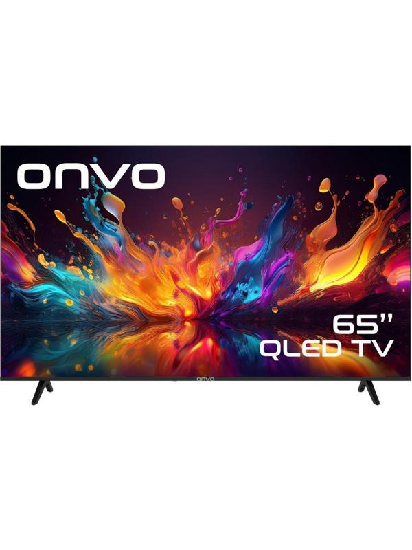 Onvo 65OVF9250UQ 4K Ultra HD 65" 165 Ekran Uydu Alıcılı Google Smart QLED TV - Image 1