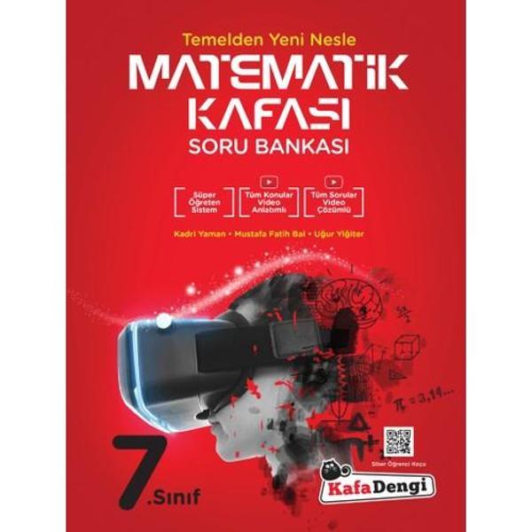 Kafa Dengi Yayınları 7. Sınıf Temelden Yeni Nesle Matematik Kafası Soru Bankası - Kafa Dengi - Image 1