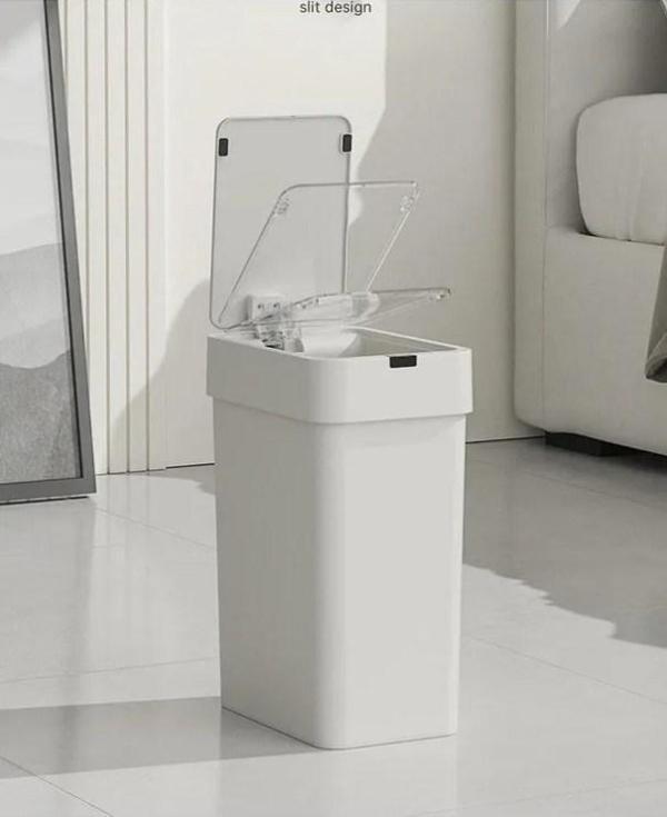 9Litre Sensörlü Otomatik Çöp Kovası Ofis Mutfak Banyo Balkon Akıllı Çöp Kovası - Image 1