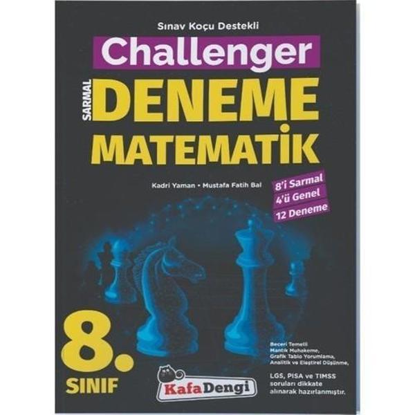 Kafa Dengi Yayınları 8. Sınıf Challenger Matematik 12'Li Deneme - Kafa Dengi - Image 1