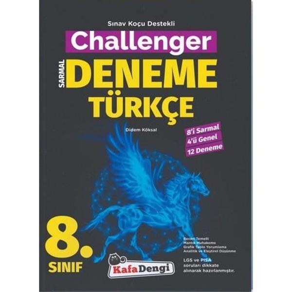 Kafa Dengi Yayınları 8. Sınıf Challenger Türkçe 12'Li Deneme - Kafa Dengi - Image 1