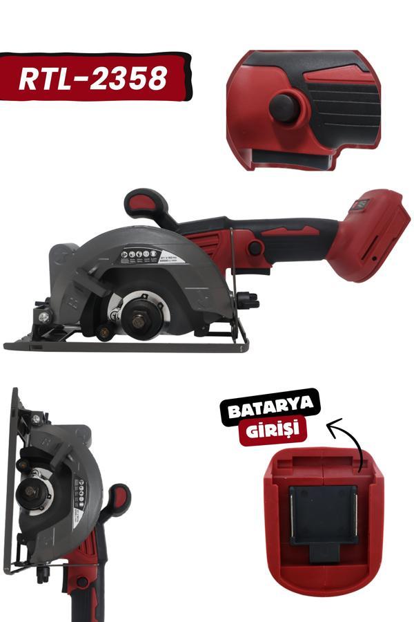 RETOOLS KIRMIZI 125 MM ŞARJLI DAİRE TESTERE GÖVDE ÜRÜN - Image 1