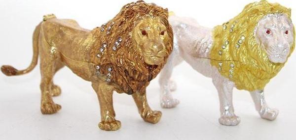 Swarovski Taşlı Tekli Aslan - Image 1