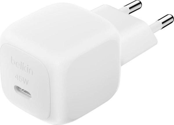 Belkin Kompakt 45 W Usb-C Güç İletimli Hızlı Şarj Aleti Beyaz - Image 1